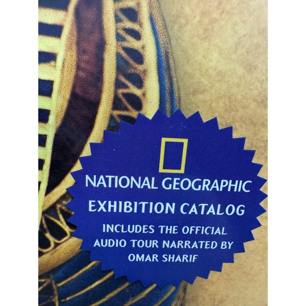 Tutankhamun & Golden Age‎ of Pharaohs Nat Geo Catalog w/ DVD 2005
